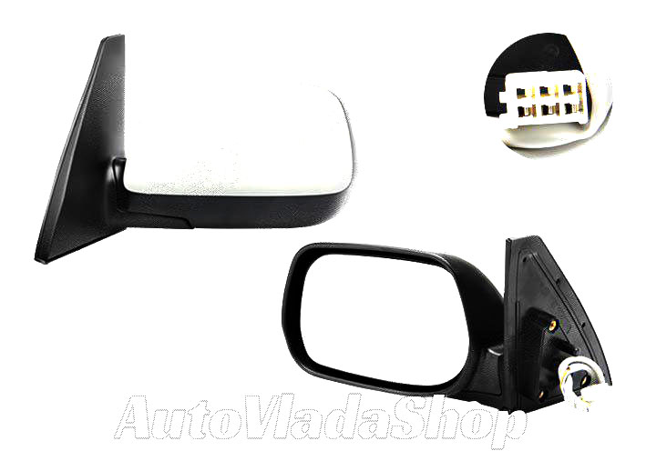 RETROVIZOR ELEKTRICNI (A KVALITET) (KONVEKSNO STAKLO) - LEVO