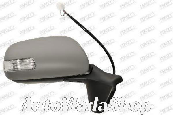 RETROVIZOR ELEKTRICNI SA GREJACEM PM (MIGAVAC) (A KVALITET) (ASFERICNO STAKLO) - DESNO