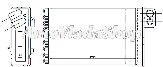 HLADNJAK GREJANJA CITROEN C5 00-