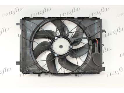 VENTILATOR KOMPLET (BENZIN/DIZEL) (475mm) (4 PIN)